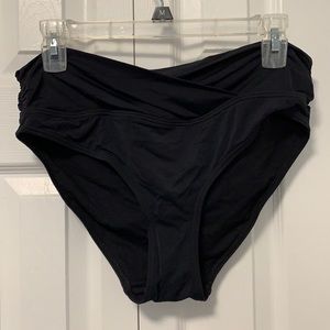 Black La Vie En Rose swim bottoms